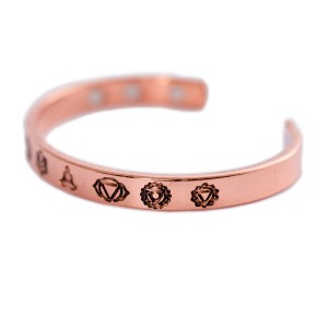 Prem-Copper® Magnetyczna Miedziana Bransoletka Chakra wąska
