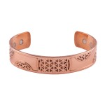 Prem-Copper® Magnetyczna Miedziana Bransoletka Kwiat Życia