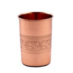 Prem-Copper® Kubek MIEDZIANY na wodę 250ml Pallavi