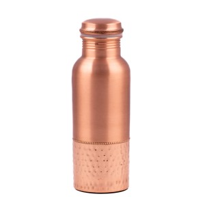 Prem-Copper® Butelka MIEDZIANA na wodę 725ml z certyfikatem Anvaya