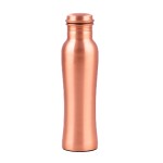 Prem-Copper® Butelka MIEDZIANA na wodę 800ml z certyfikatem gładka Tanuvi