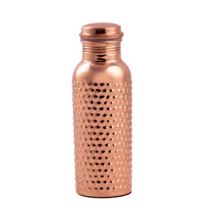 Prem-Copper® Butelka MIEDZIANA na wodę 725ml z certyfikatem kuta Kavacha