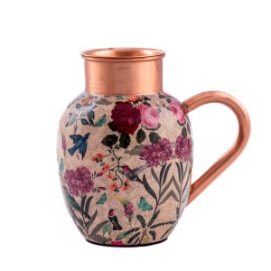 Prem-Copper® Dzbanek MIEDZIANY 1,5l z certyfikatem Pakshi