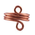 Prem-Copper® Pierścionek miedziany Surya