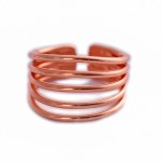 Prem-Copper® Pierścionek miedziany Satya