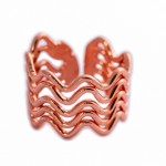 Prem-Copper® Pierścionek miedziany Sharini