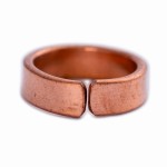 Prem-Copper® Pierścionek Sygnet miedziany Chandra