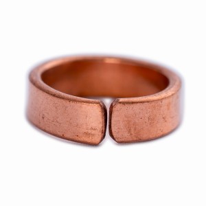 Prem-Copper® Pierścionek Sygnet miedziany Chandra