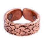 Prem-Copper® Pierścionek Sygnet miedziany magnetyczny Ketu