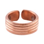 Prem-Copper® Pierścionek Sygnet miedziany magnetyczny Guru