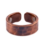 Prem-Copper® Pierścionek Sygnet miedziany magnetyczny Shani