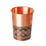 Prem-Copper® Kubek MIEDZIANY na wodę 250ml Mihendi