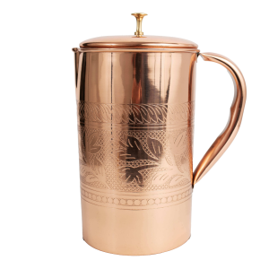 Prem-Copper® Dzbanek MIEDZIANY 1,5l Pallavi z certyfikatem