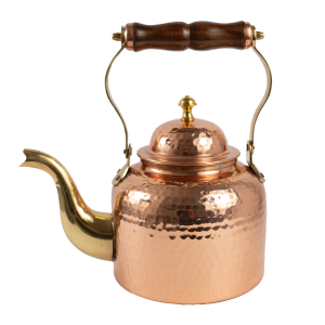 Prem-Copper® Czajnik MIEDZIANY cynowany kuty młotkowany