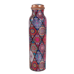 Prem-Copper® Butelka MIEDZIANA na wodę 900ml z certyfikatem Rangita