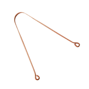 Prem-Copper® MIEDZIANY Czyścik Skrobaczka Skrobak do języka MIEDŹ